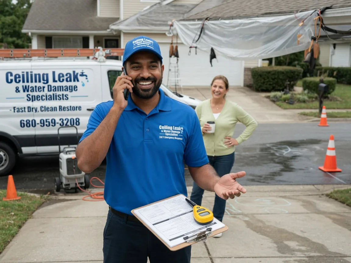 Ceiling Leak Cleanup Stoughton, WI FAQs